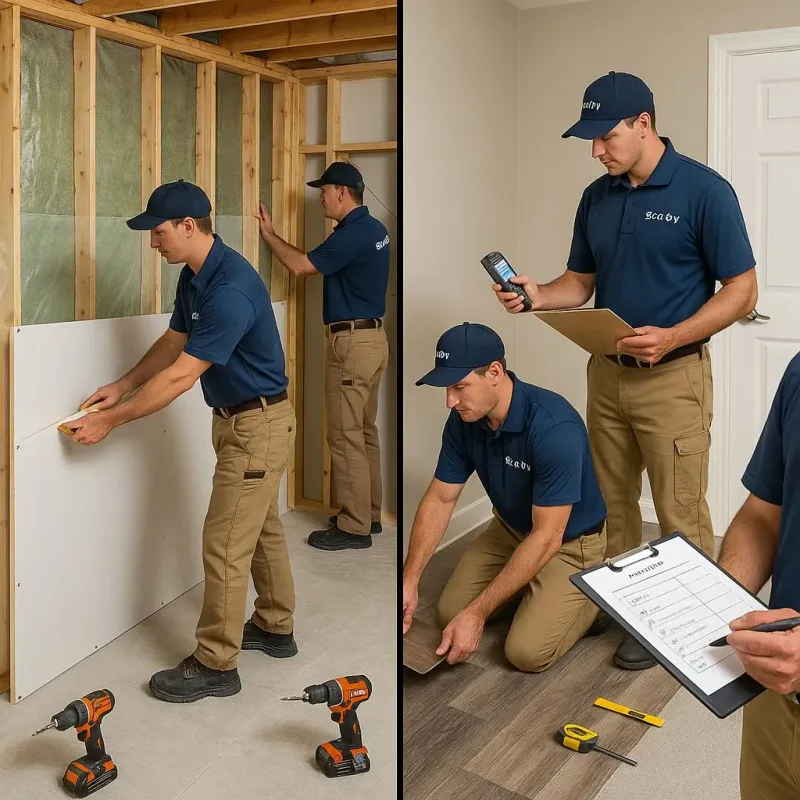 Repairs and Reconstruction process in Rich Hill, MO