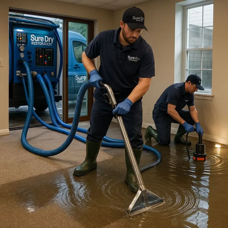 Water Extraction and Removal process in Rich Hill, MO